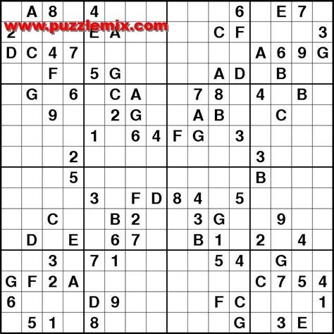 Sudoku 16x16 zoom